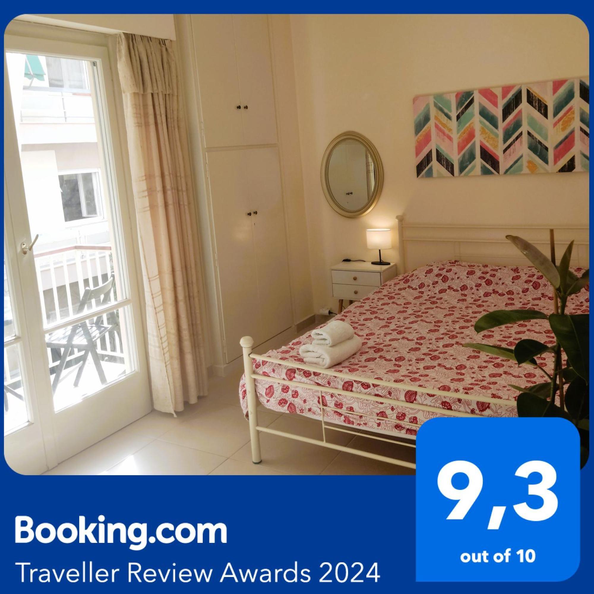 Next To Metro! Bright Apartment With Fully Equipped Kitchen Atenas Exterior foto
